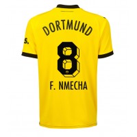 Borussia Dortmund Felix Nmecha #8 Domáci futbalový dres 2023-24 Krátky Rukáv
